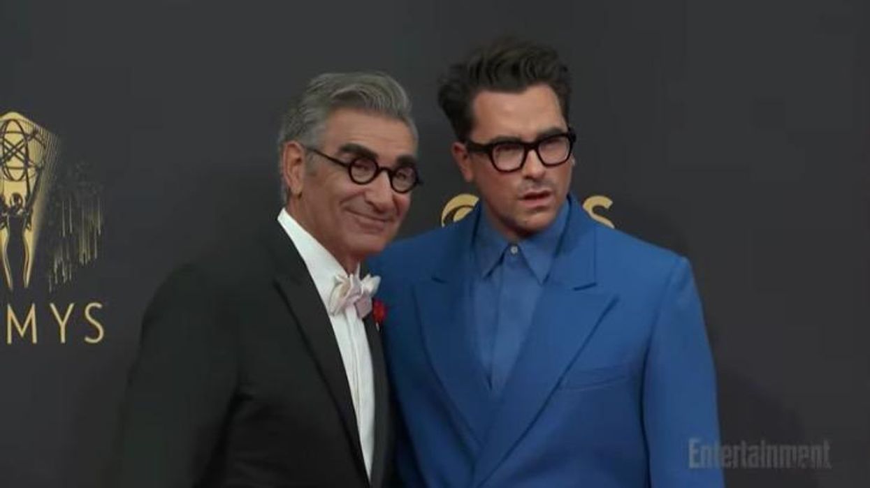 Daniel Levy on Emmys 2021 Red Carpet
