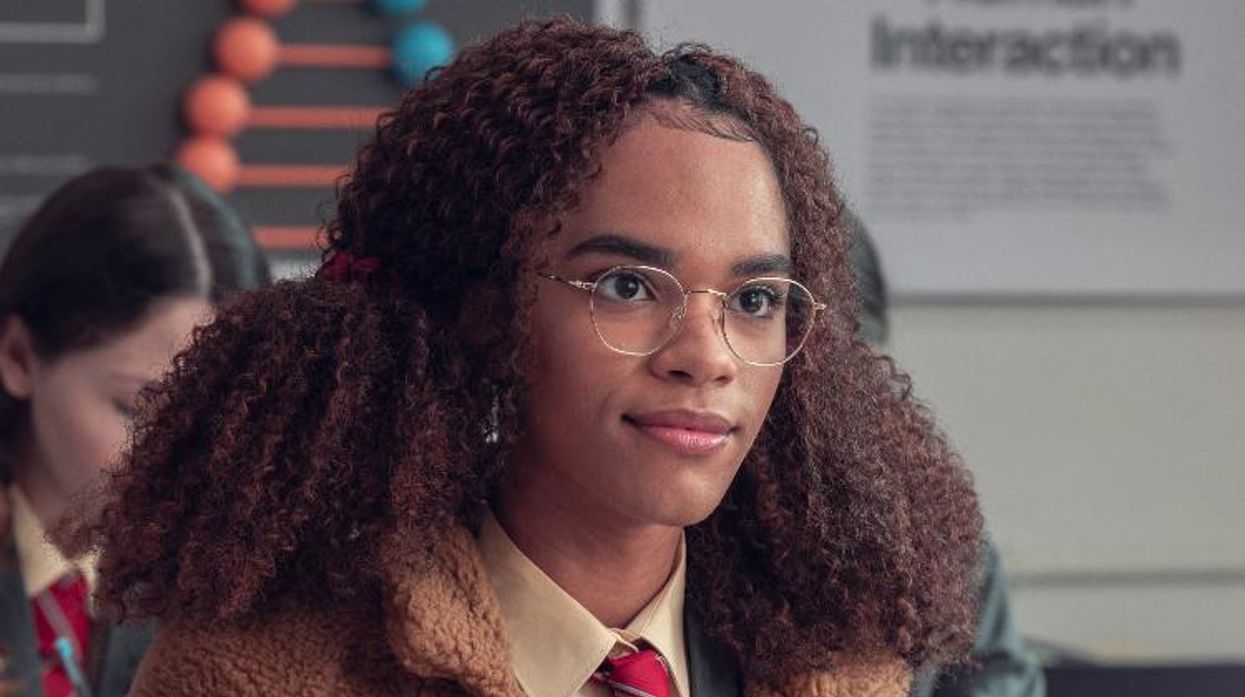 Yasmine Finney on Heartstopper